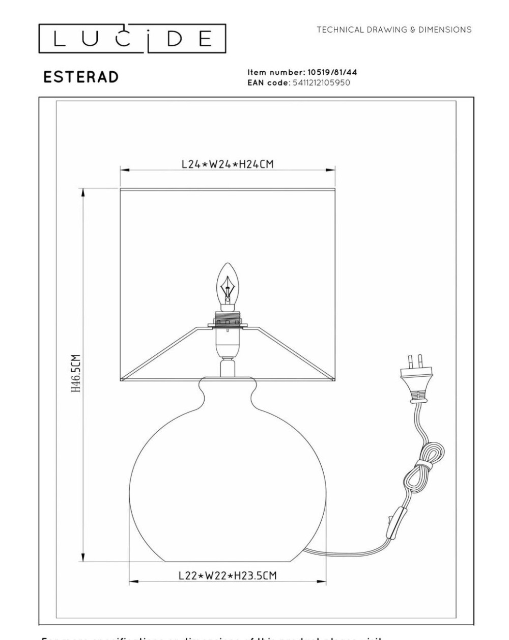 ESTERAD | Lámparas Barcelona